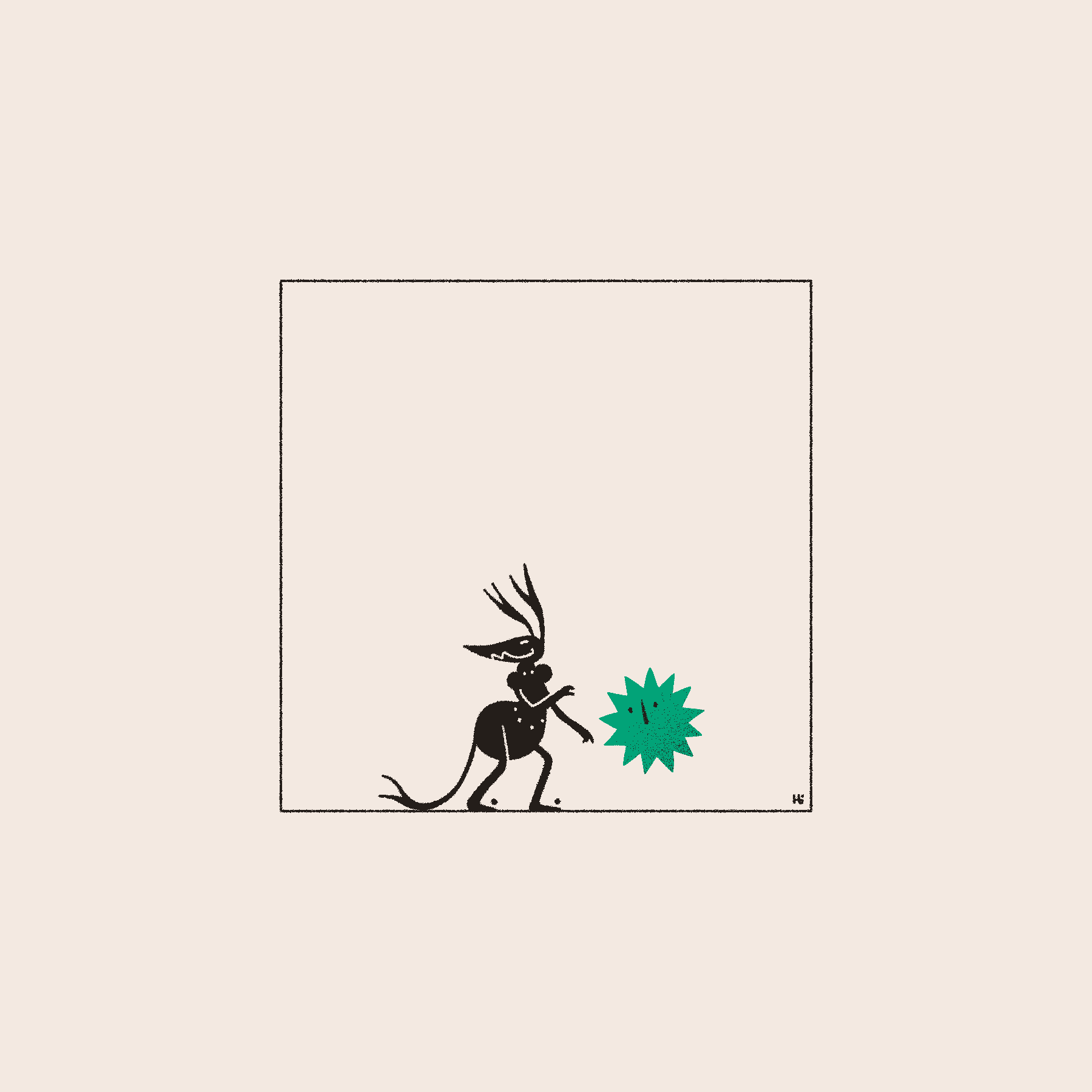 A single, shadowy goblin appears to have found the Vessel: a green, star-like entity.
